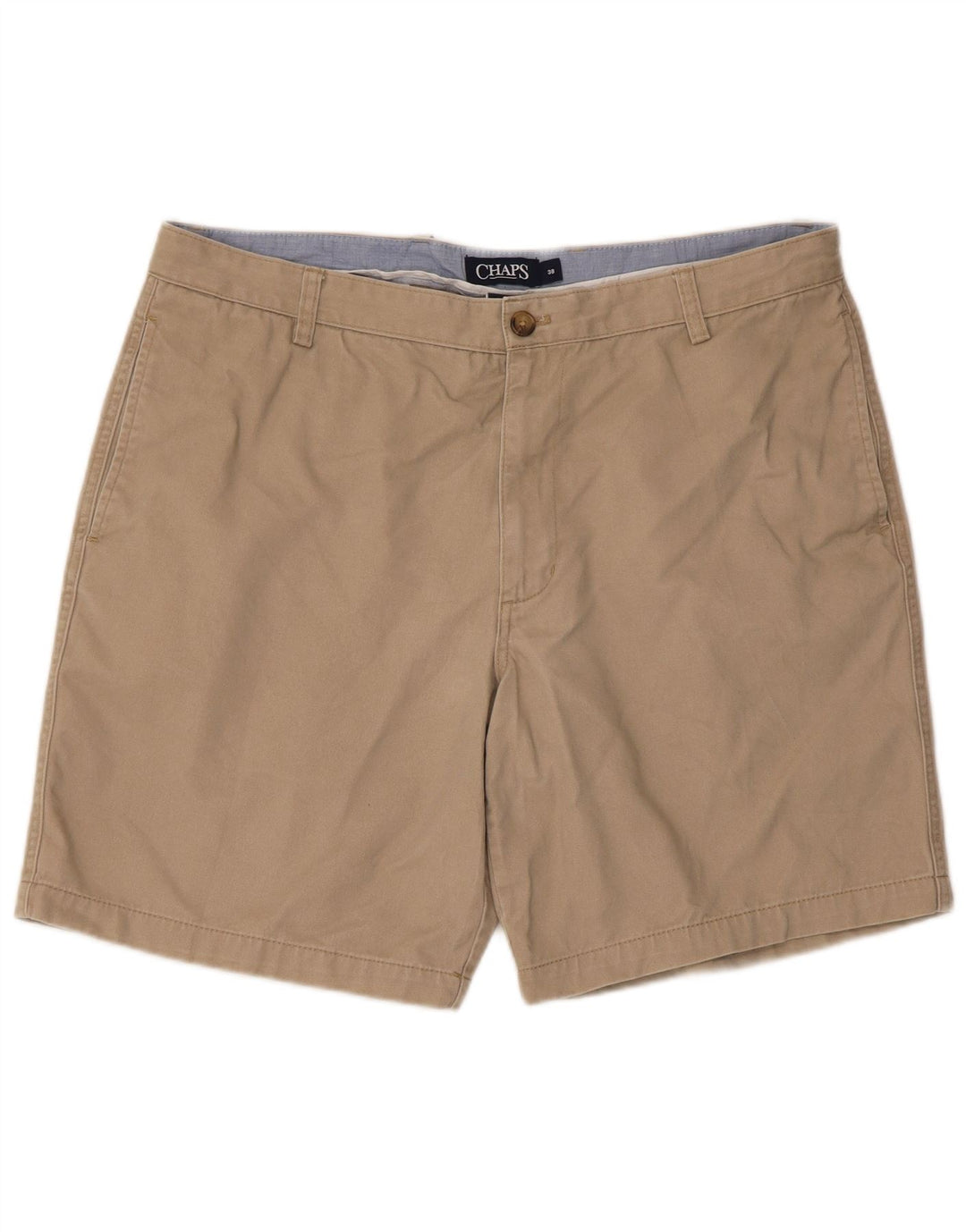 Chaps Pantalones cortos chinos para hombre W38 XL Algodón beige