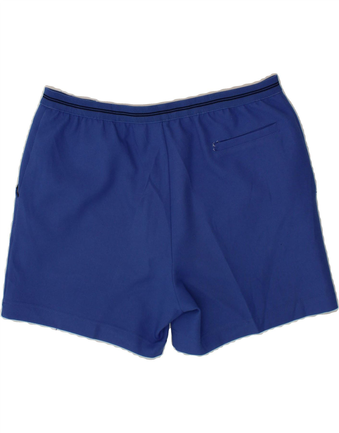 VINTAGE Womens Casual Shorts W34 Large Blue Cotton Vintage Vintage and Second-Hand Vintage from Messina Hembry 