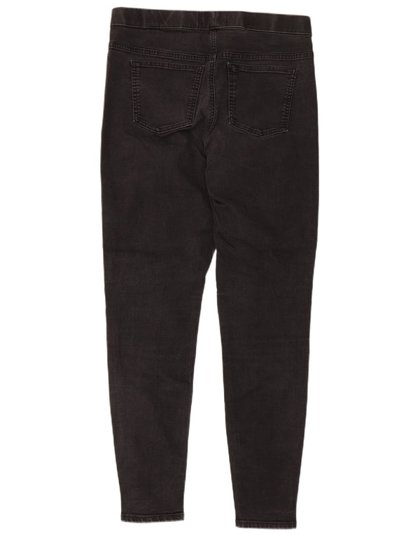 Marks & Spencer Jeans Jegging para Mujer UK 14 Large W32 L29 Algodón Negro