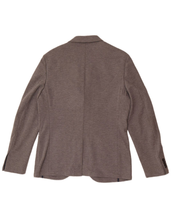 Jack Wills Chaqueta tipo blazer de 2 botones para hombre UK 38 Gris medio Poliéster Clásico