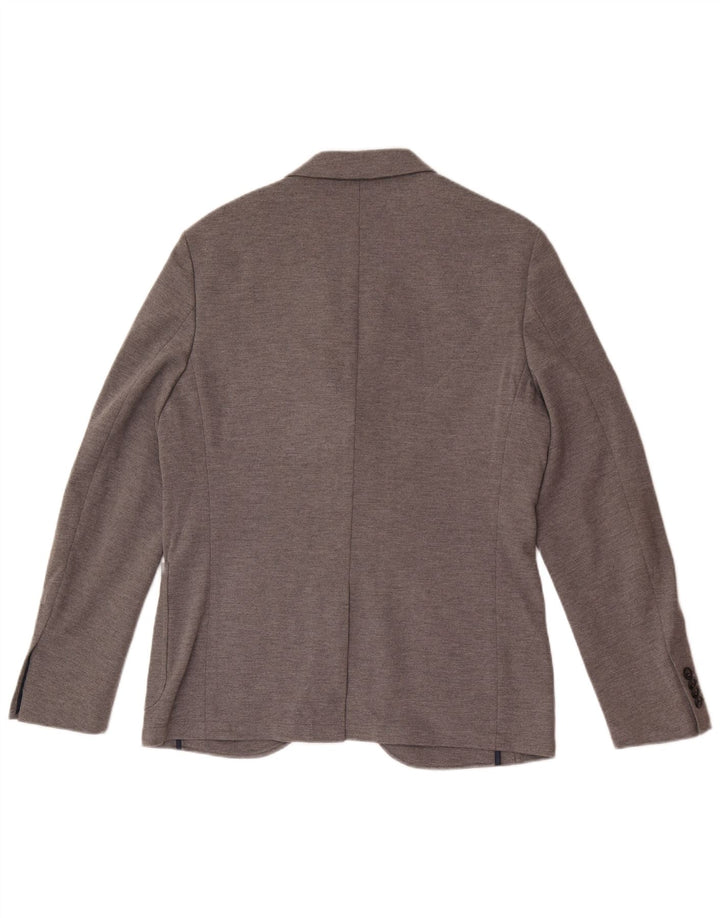Jack Wills Chaqueta tipo blazer de 2 botones para hombre UK 38 Gris medio Poliéster Clásico