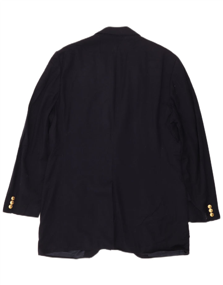 Polo Ralph Lauren Chaqueta tipo blazer de 2 botones para hombre Reino Unido 40 Grande Lana azul marino
