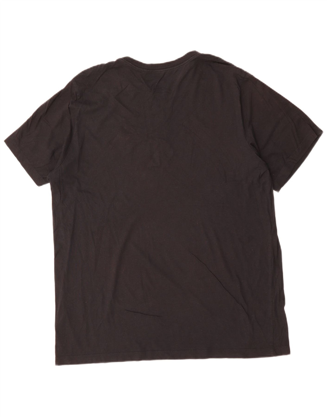 Camiseta Nike Hombre Top XL Algodón Negro