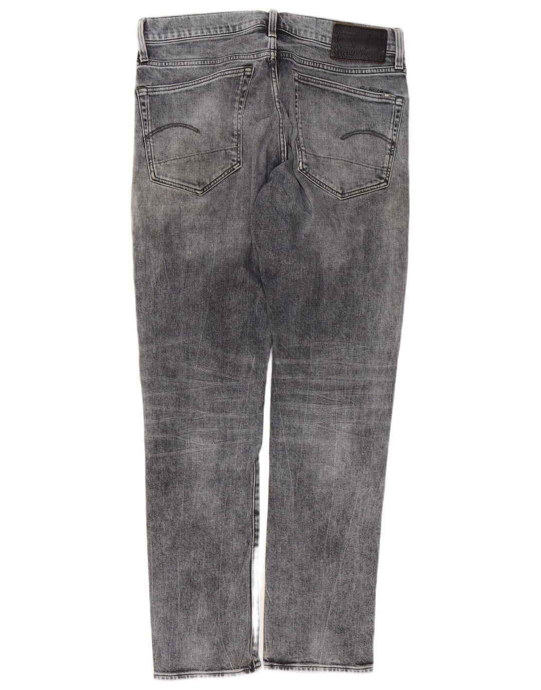 G-STAR Vaqueros cónicos regulares 3301 para hombre W33 L32 Algodón gris