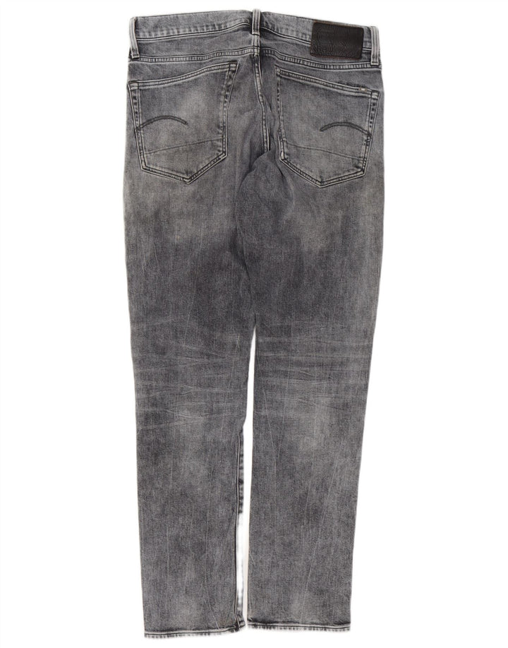 G-STAR Vaqueros cónicos regulares 3301 para hombre W33 L32 Algodón gris