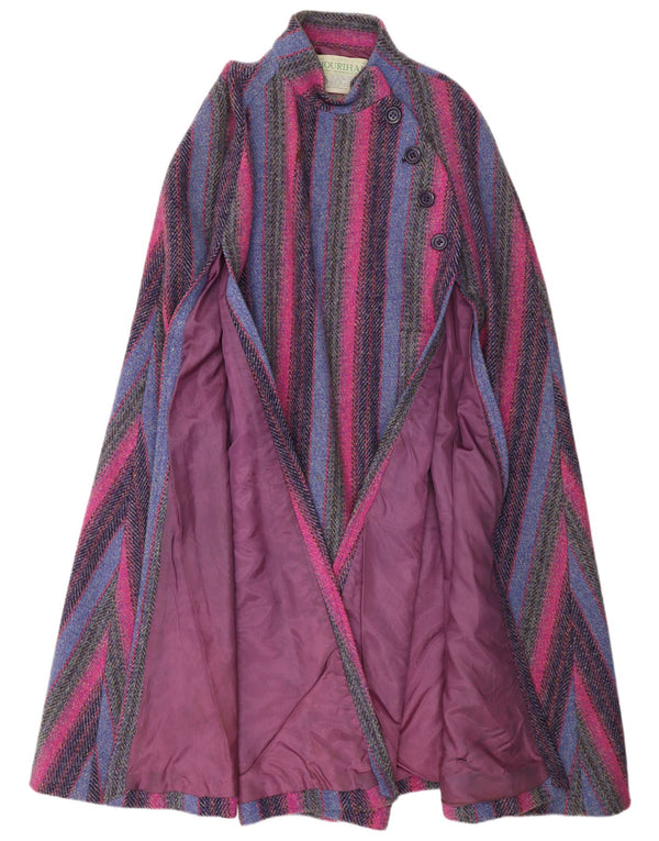 Jimmy Hourihan Capa para mujer talla única Clásico a rayas multicolor