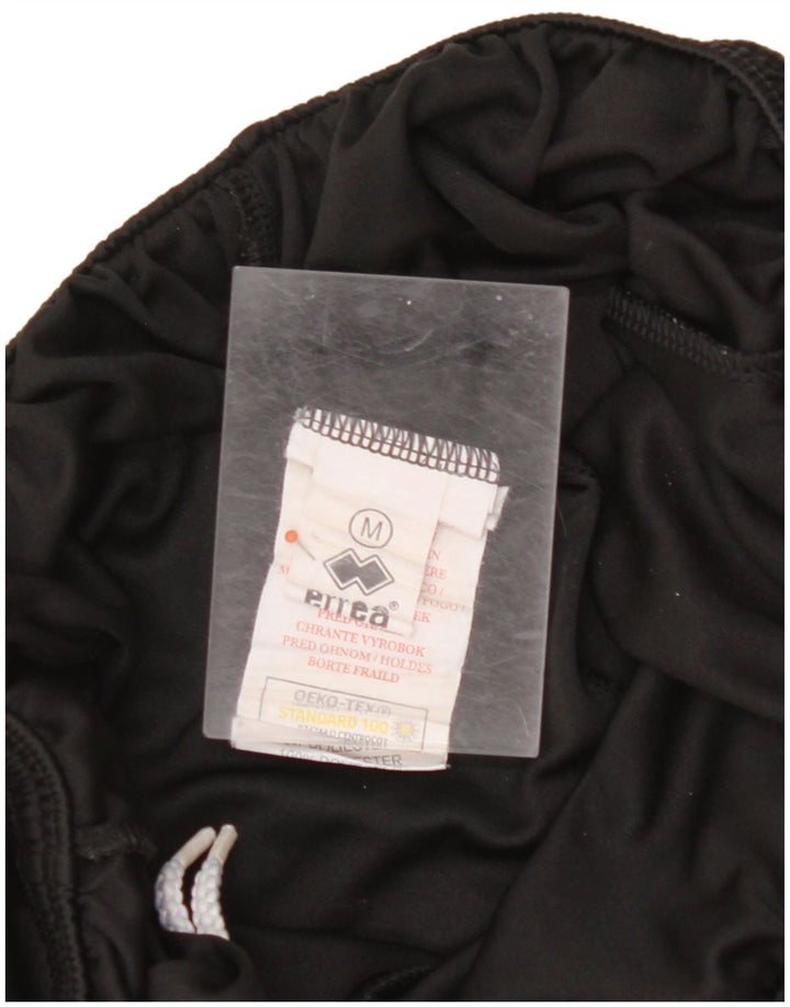 ERREA Pantalones cortos deportivos para hombre Poliéster color block medio negro