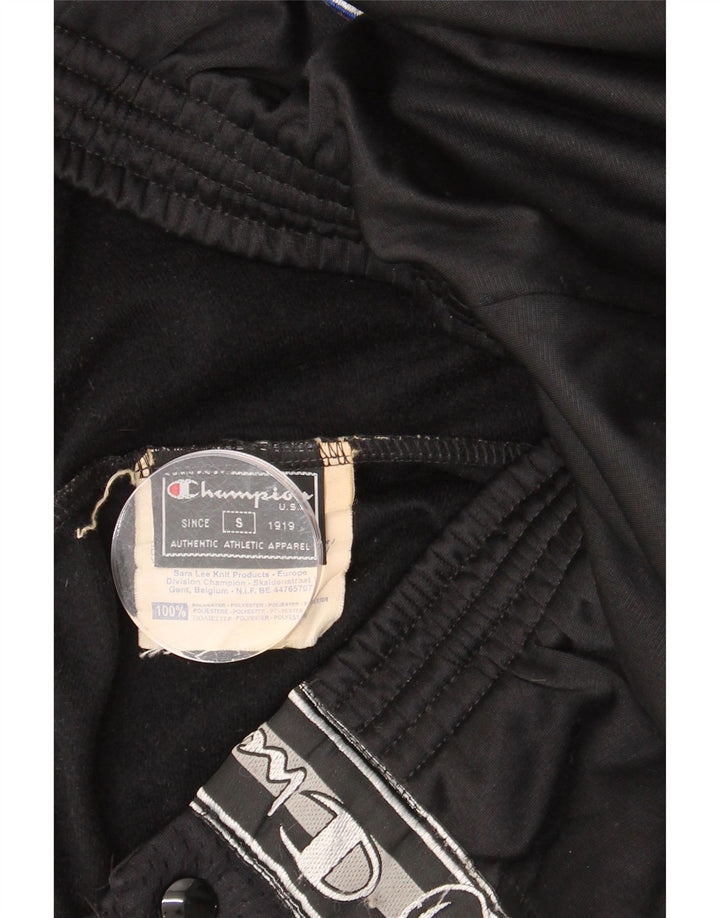 CHAMPION Pantalones de chándal gráficos para mujer UK 10 Small Poliéster negro