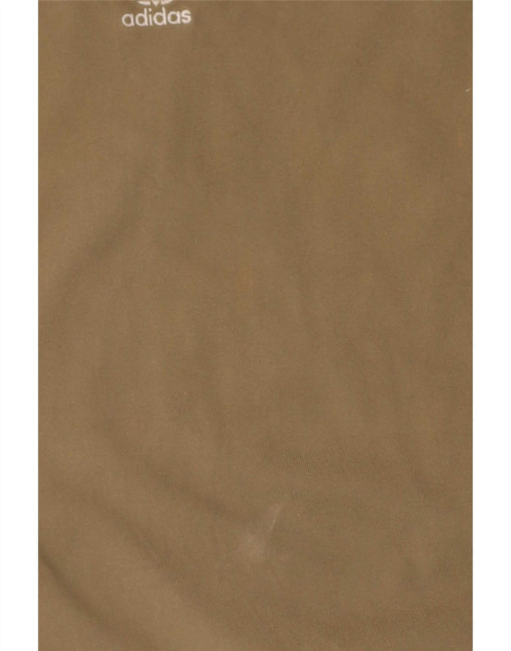 Adidas Camiseta para mujer Top UK 14 Medium Khaki Cotton
