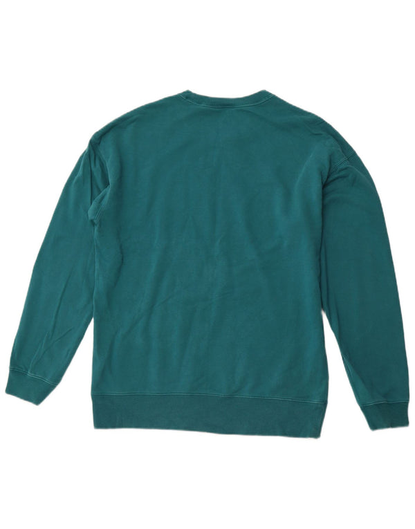 ADIDAS Hombre Sudadera Jumper Pequeño Algodón Verde