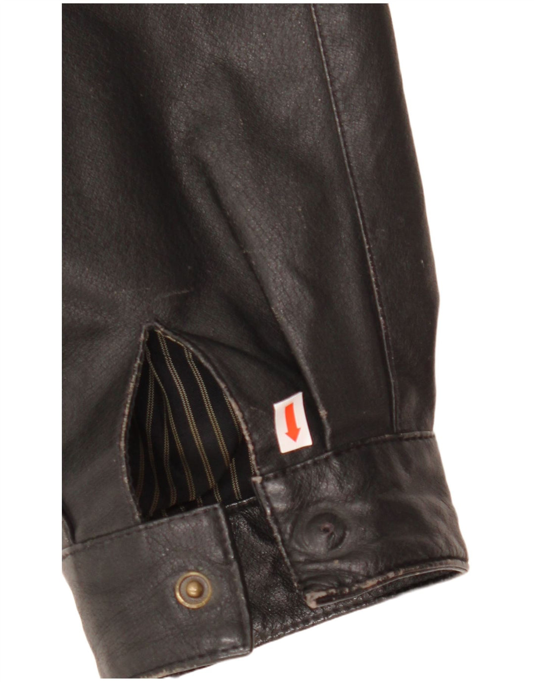 C & A Chaqueta de cuero para hombre EU 54 2XL Cuero negro