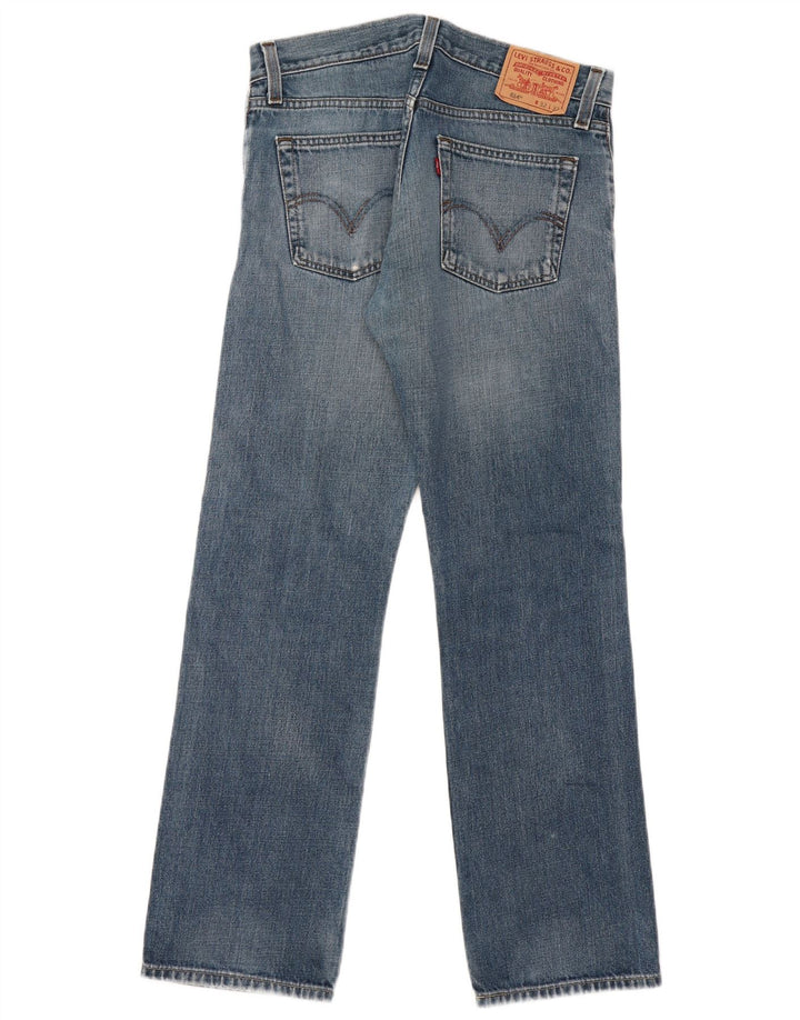 LEVI'S Vaqueros rectos ajustados 514 para hombre W32 L32 Algodón azul