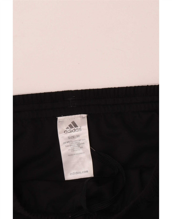 Adidas Pantalones cortos deportivos para mujer UK 10 Small Black Poliéster