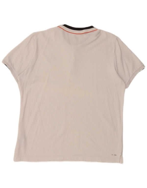 Adidas Mens Climalite Polo XL Blanco Algodón