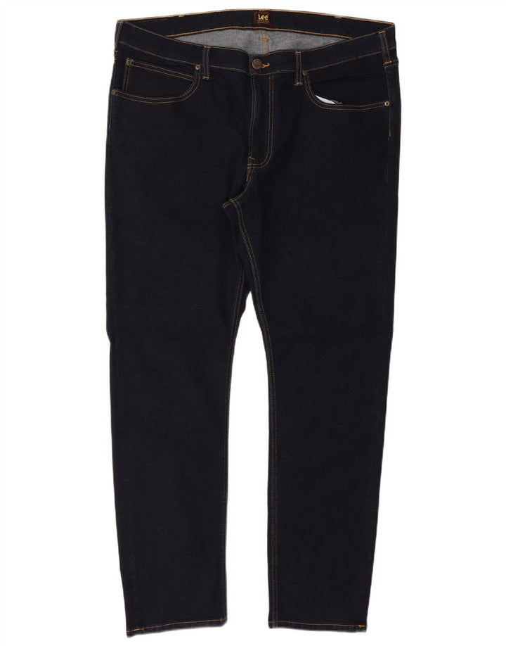 Lee Vaqueros ajustados Luke para hombre W40 L32 Algodón azul marino
