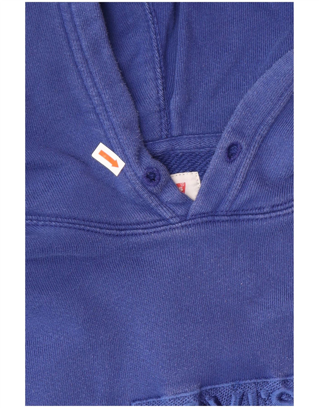 Levi's Mens Graphic Hoodie Jumper Medium Blue Cotton