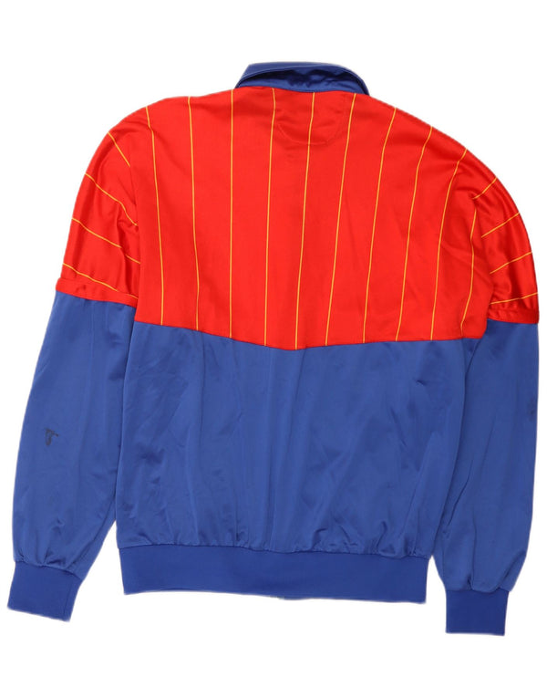 POP 84 Chaqueta de chándal para hombre XL Rojo Colorblock