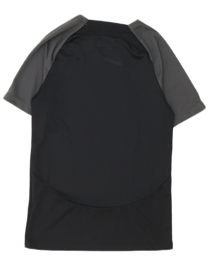 Camiseta Nike Dri Fit Graphic para hombre, talla pequeña, color negro, poliéster