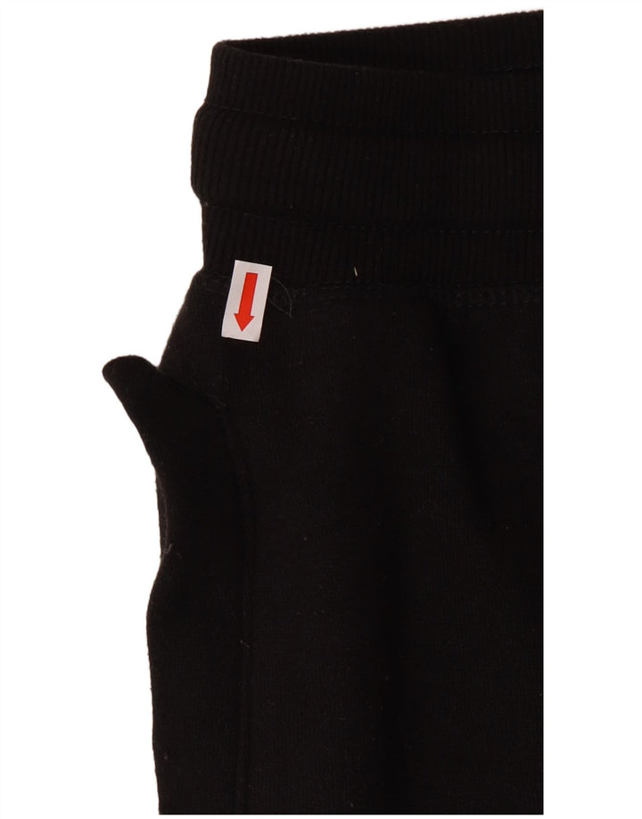 BENCH Pantalones de chándal con estampado gráfico para hombre Joggers Large Black Cotton