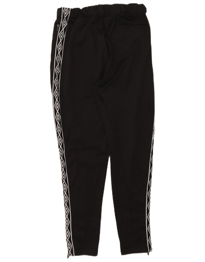 Umbro Hombre Pantalones De Chándal Gráfico Grande Poliéster Negro