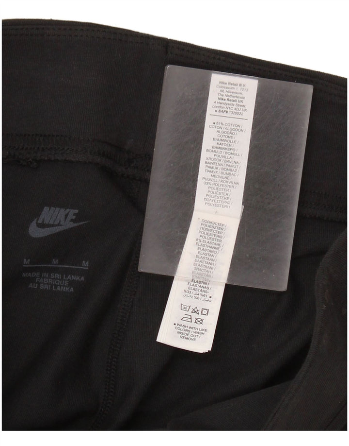 NIKE Leggings gráficos para mujer UK 40 Mediano Algodón negro