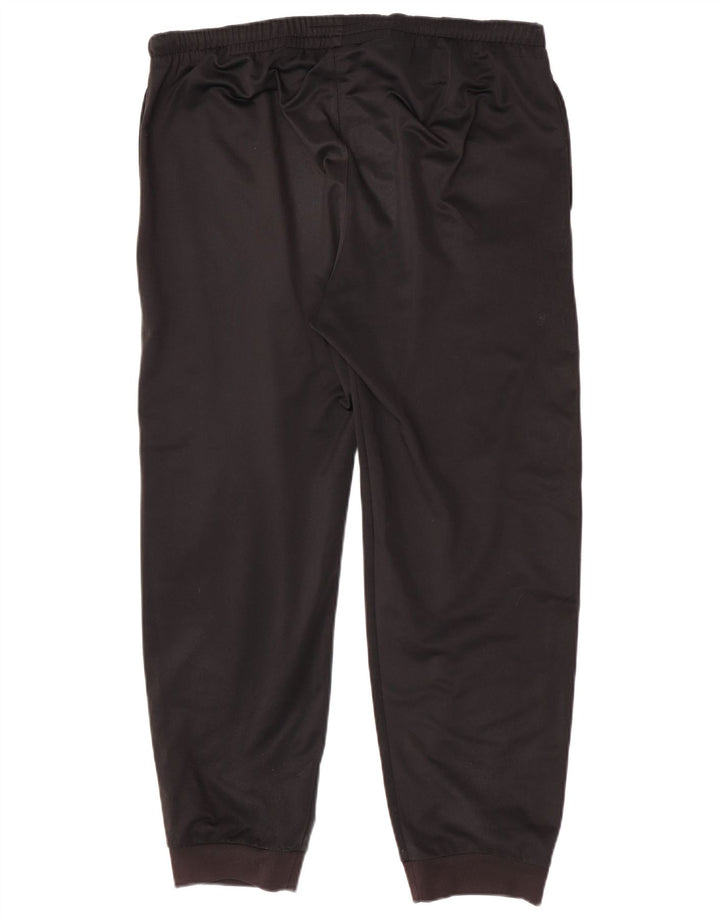 Kappa Hombre Pantalones De Chándal Joggers XL Negro Poliéster