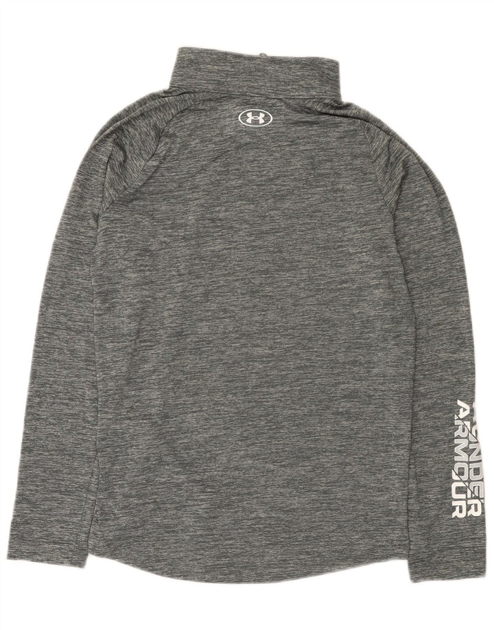 Under Armour Camiseta de chándal con estampado gráfico para niñas 11-12 años Grande Gris