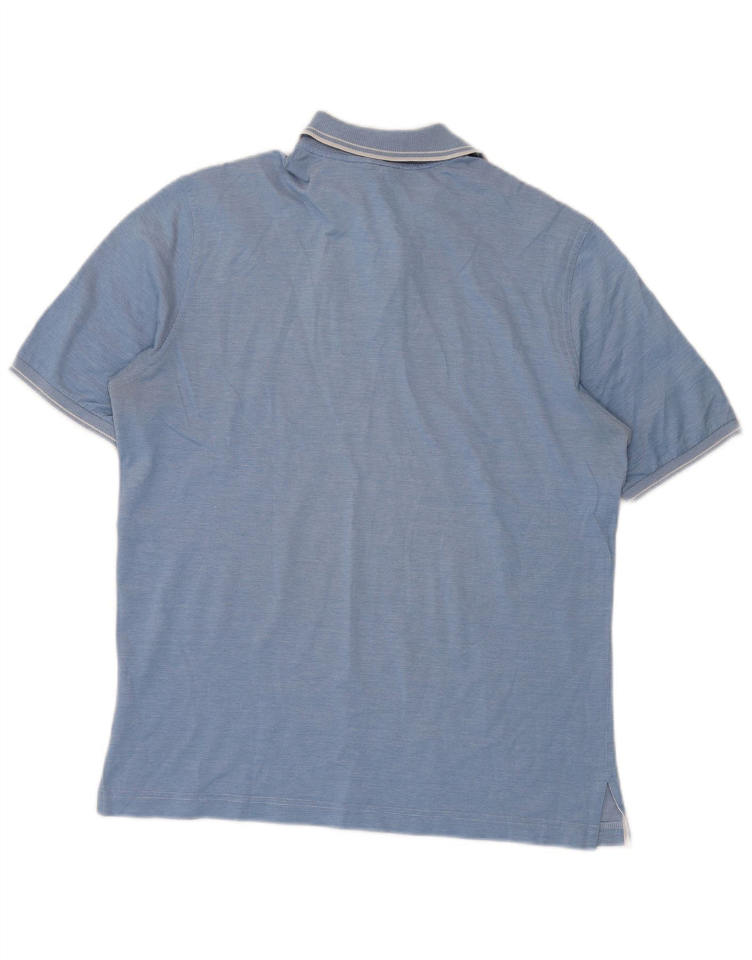 Paul & Shark Polo para hombre con moteado azul medio