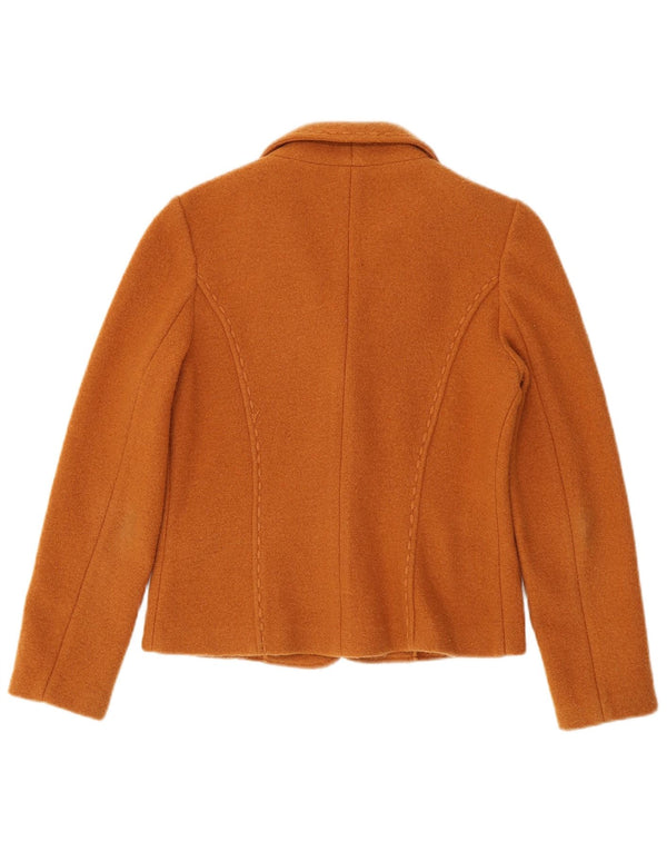 Max Mara - Chaqueta tipo blazer con 2 botones para mujer, talla 40, color naranja mediano