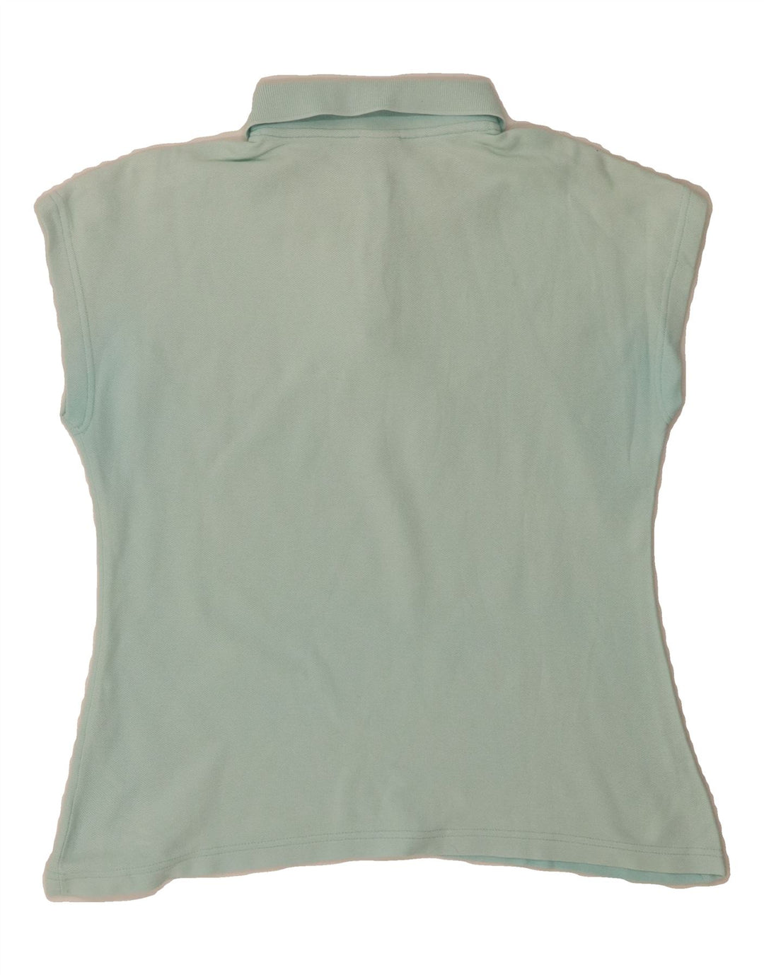 FILA Womens Sleeveless Polo Shirt IT 42 Medium Blue Cotton Vintage Fila and Second-Hand Fila from Messina Hembry 