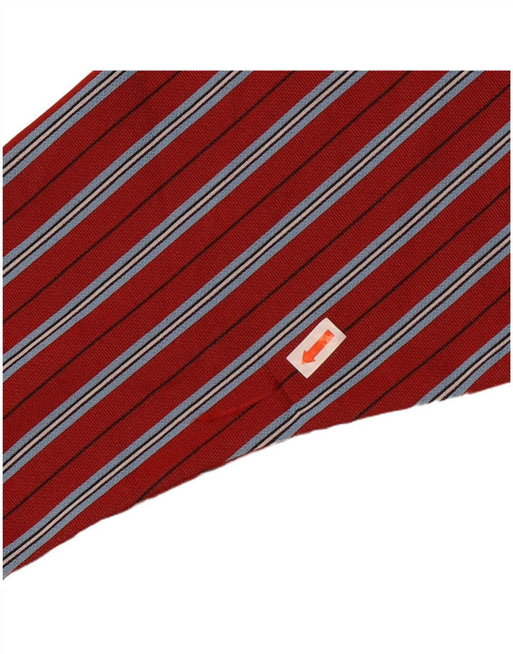 Zara Mujer Crop Top Manga Larga UK 44 Mediano Rayas Rojas