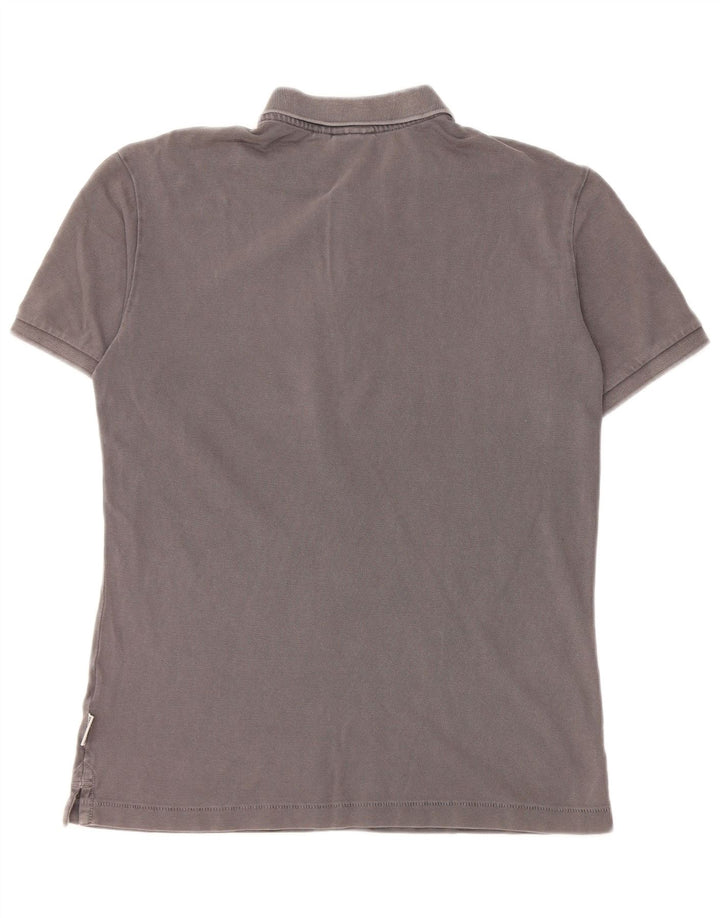 Polo Napapijri Hombre Gris Medio