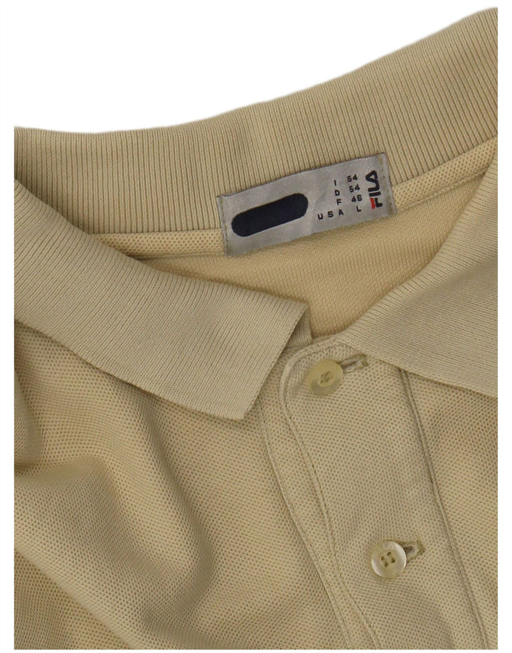 FILA Polo Hombre IT 54 XL Beige