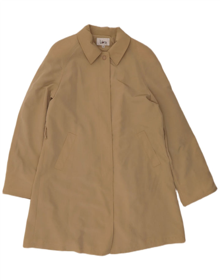 Libra Abrigo para mujer US 12 Grande Poliéster beige