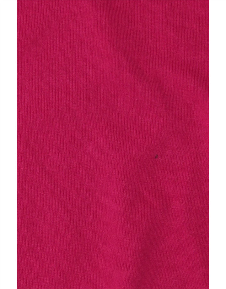 Nike - Sudadera extragrande con gráfico para mujer, talla 40, algodón rosa mediano