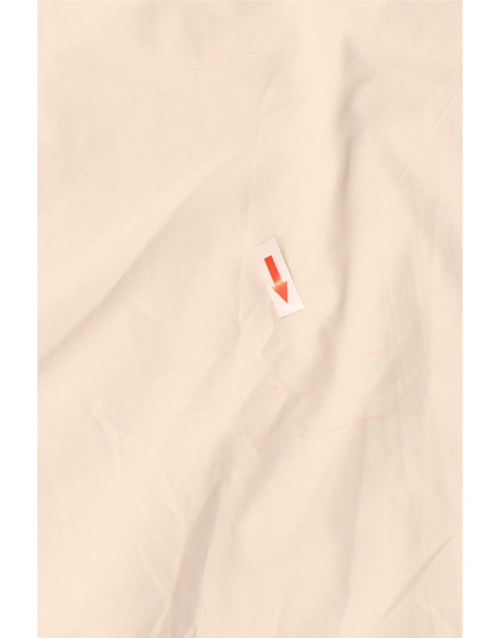 Reebok - Chaqueta de chándal para hombre, talla grande, color blanco roto, poliéster