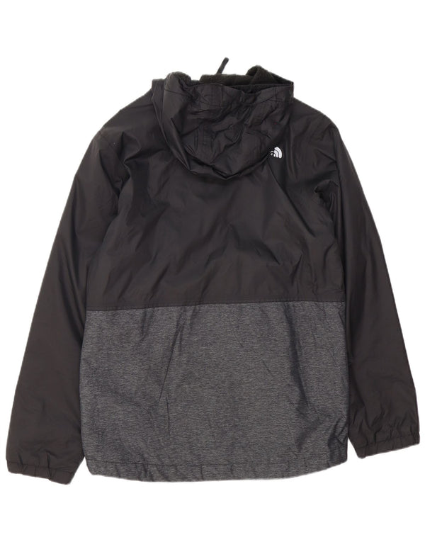 The North Face Chaqueta cortavientos para niño 14-15 años XL Negro Colorblock