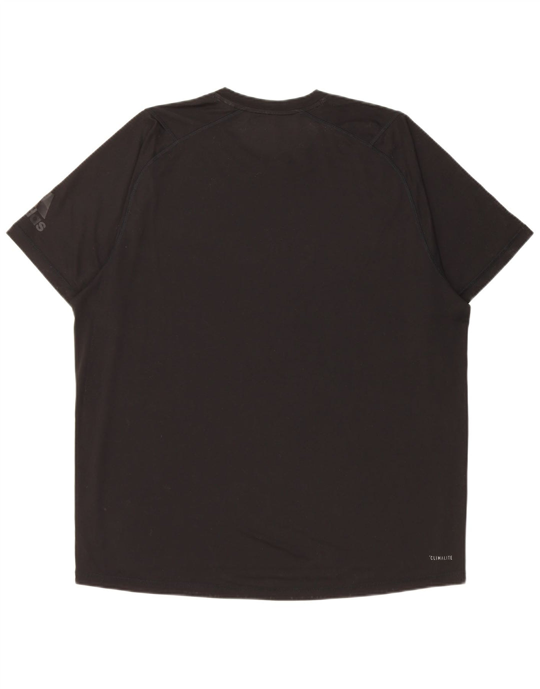 Adidas Mens Climalite Graphic Camiseta Top XL Negro Poliéster