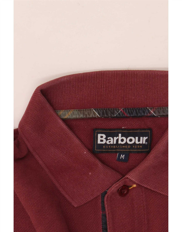 Polo Barbour Hombre Burdeos Medio