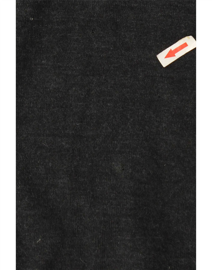 Marks & Spencer Suéter tipo jersey con cuello tipo polo entallado para hombre Lana gris grande