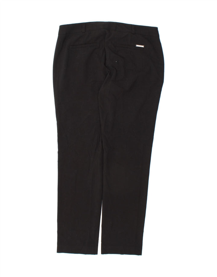 MICHAEL KORS Womens Slim Chino Trousers US 6 Medium W30 L29 Black Vintage Michael Kors and Second-Hand Michael Kors from Messina Hembry 