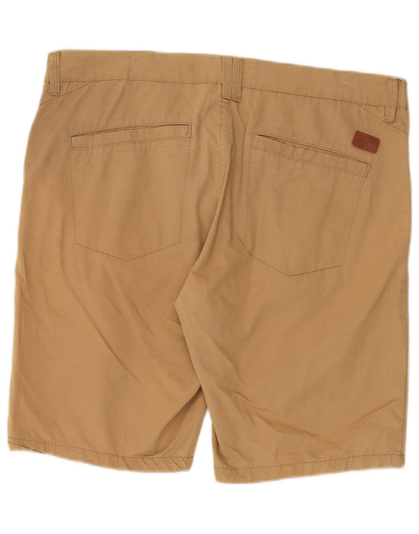 Blend Pantalones cortos chinos para hombre grande W36 Algodón beige