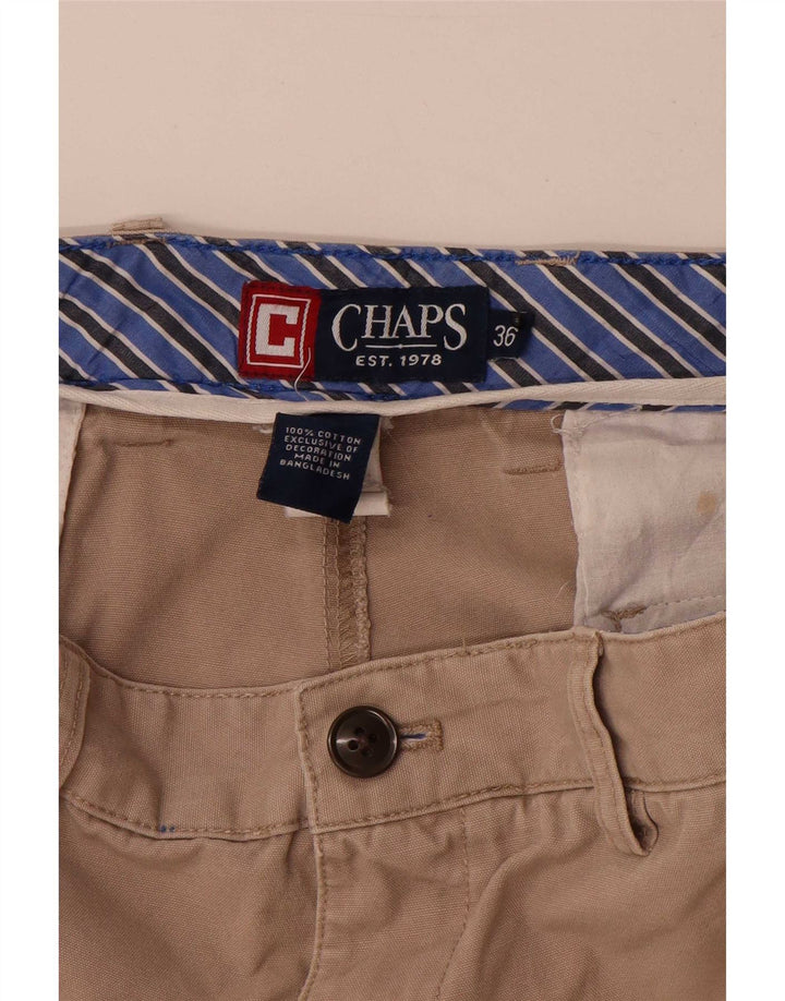 Chaps Pantalones cortos tipo cargo para hombre W36 Algodón beige grande
