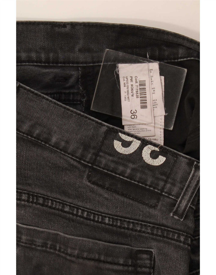 Dondup Hombre George Slim Jeans W36 L29 Algodón Gris