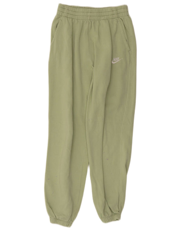 Nike - Pantalón de chándal para niño, 12-13 años, talla grande, color verde, algodón