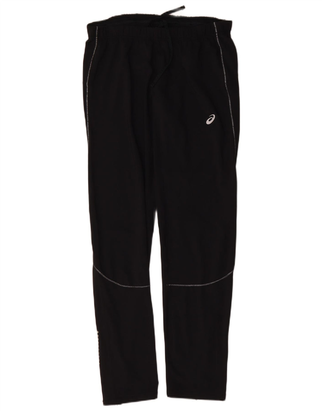 Pantalones de chándal Asics para mujer UK 44 Mediano Negro Poliéster
