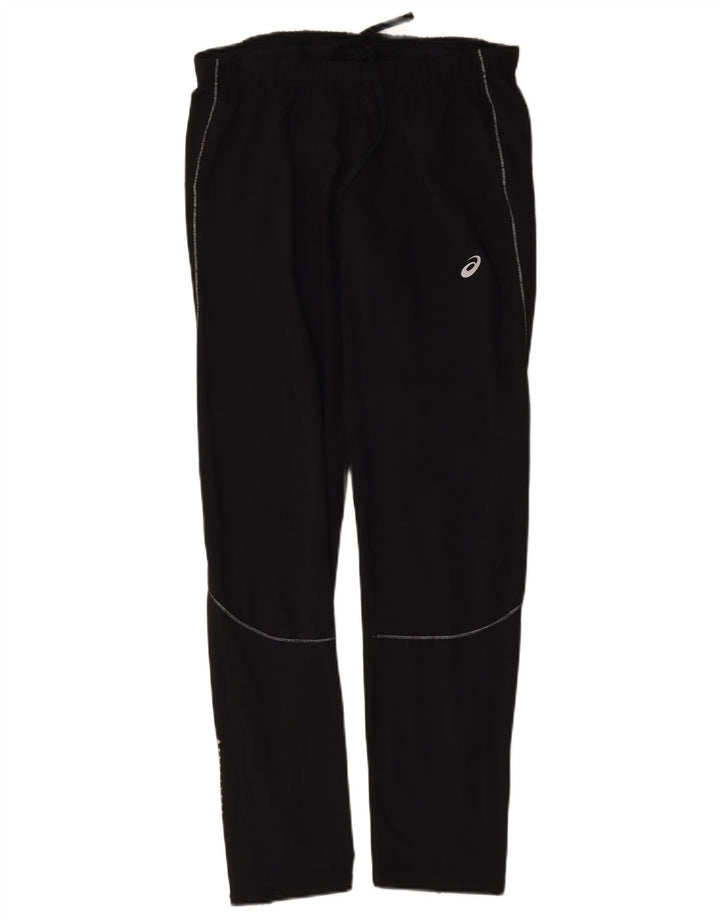 Pantalones de chándal Asics para mujer UK 44 Mediano Negro Poliéster