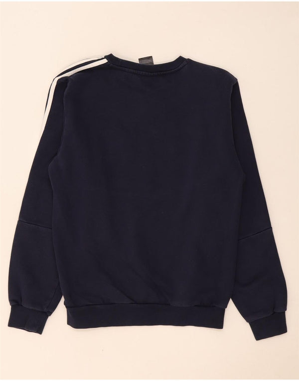 Adidas Hombre Sudadera Jumper Medium Azul Marino Algodón