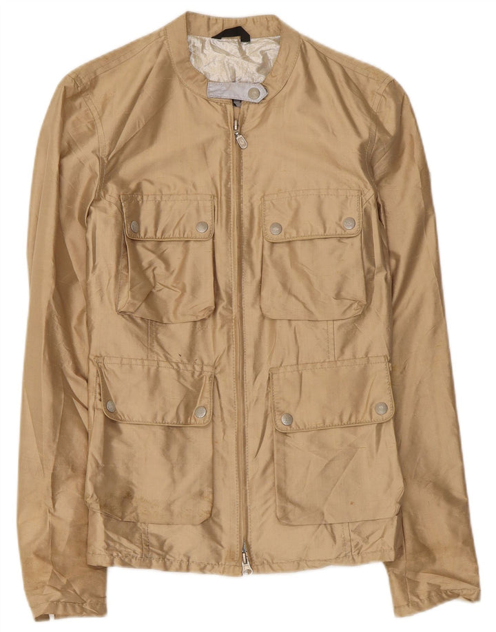 Belstaff Chaqueta utilitaria para mujer IT 42 Seda beige mediana