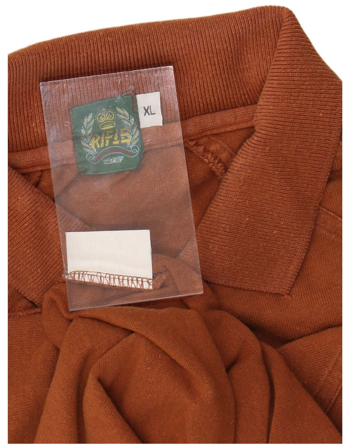 RIFLE Polo Hombre XL Algodón Marrón